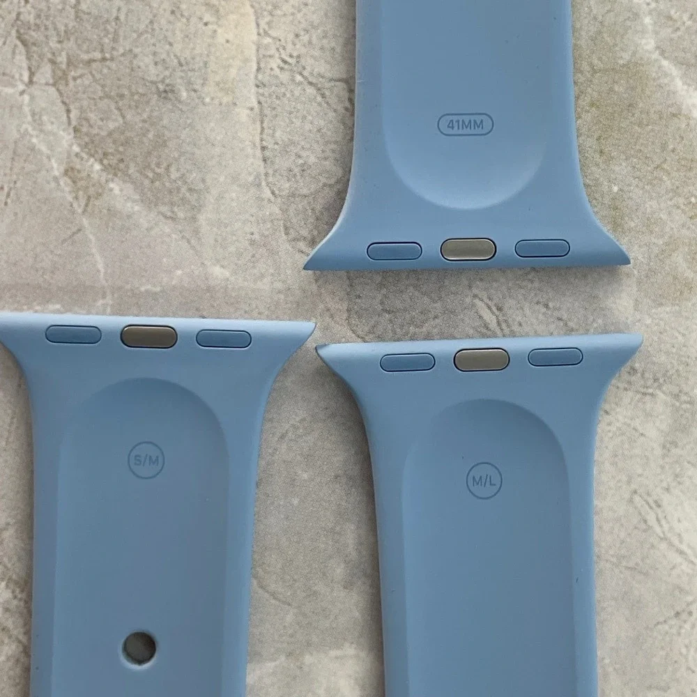 Apple Watch Sport Band 41mm Baby Blue S/M M/L Strap